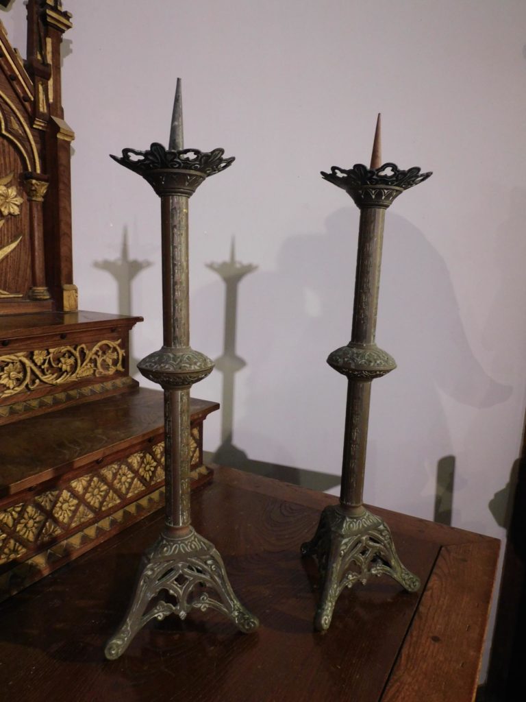 堂崎天主堂 土山湾作品 燭台