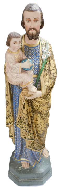 五島列島・久賀島潜伏キリシタン蔵 聖ヨゼフ像